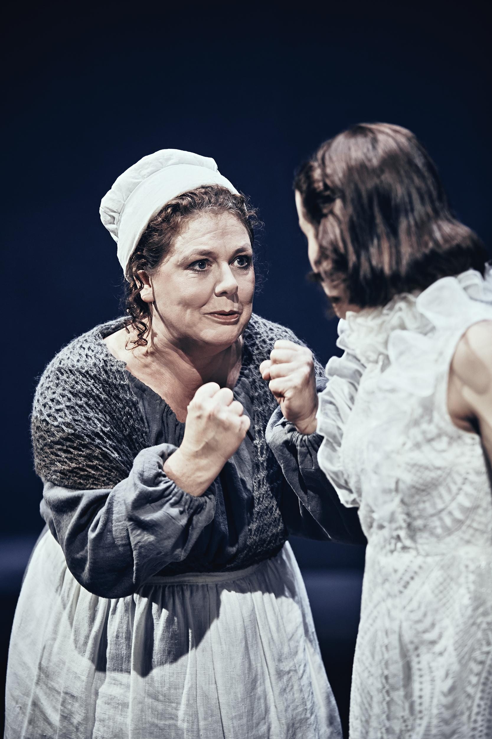 Lone Rødbroe i Romeo og Julie på Vendsyssel Teater